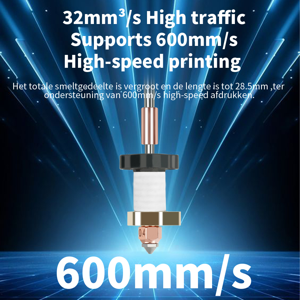 Upgrade Hotend For Creality K1 - đánh giá và giá 3D Printer Nozzle Brass