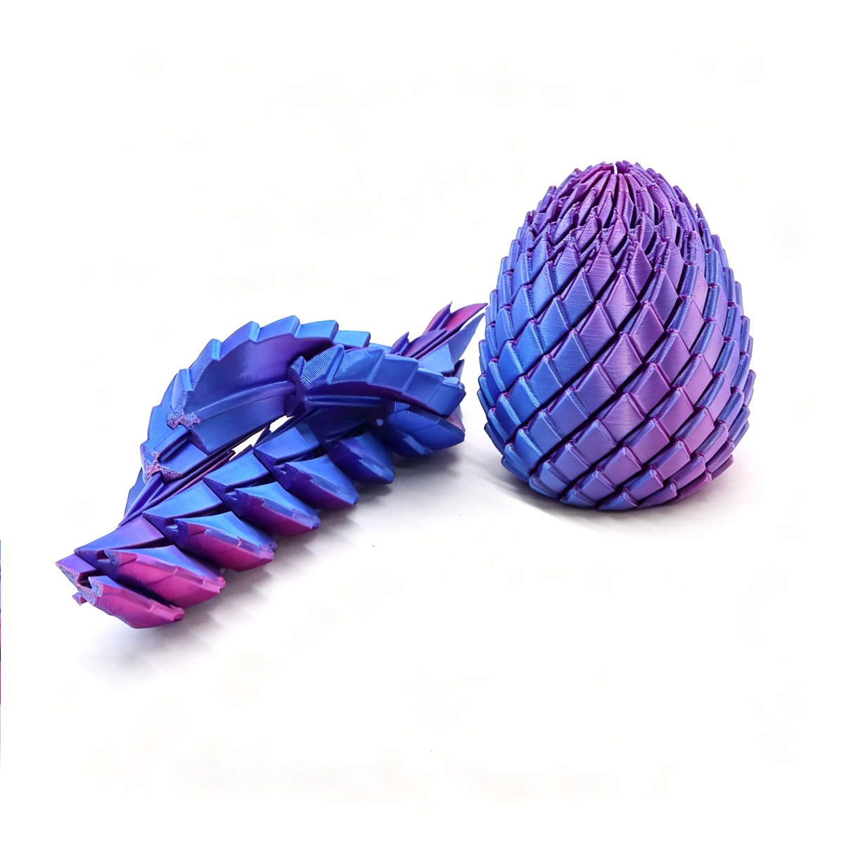 NEW 3D Printed Spiral Fidget D - đánh giá và giá 3D Printing Egg