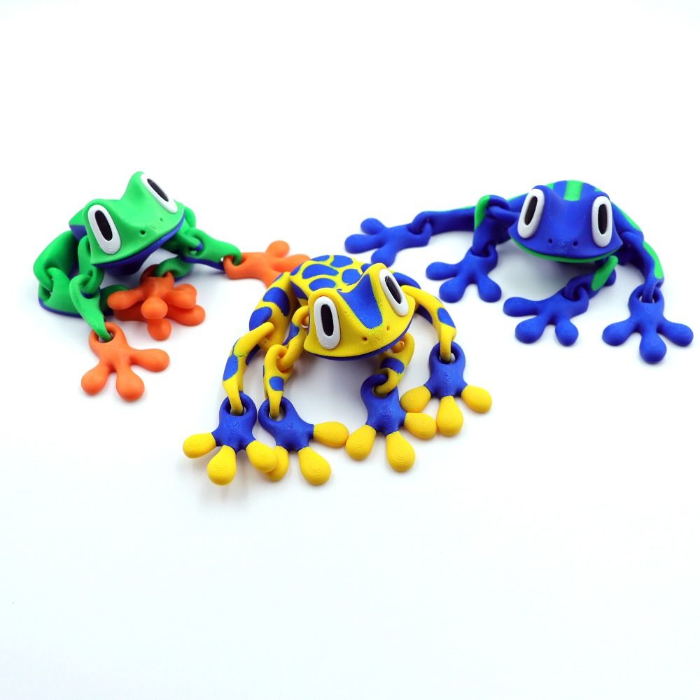 Movable Joints 3D Printed Frog - đánh giá và giá 3D Printing Joint