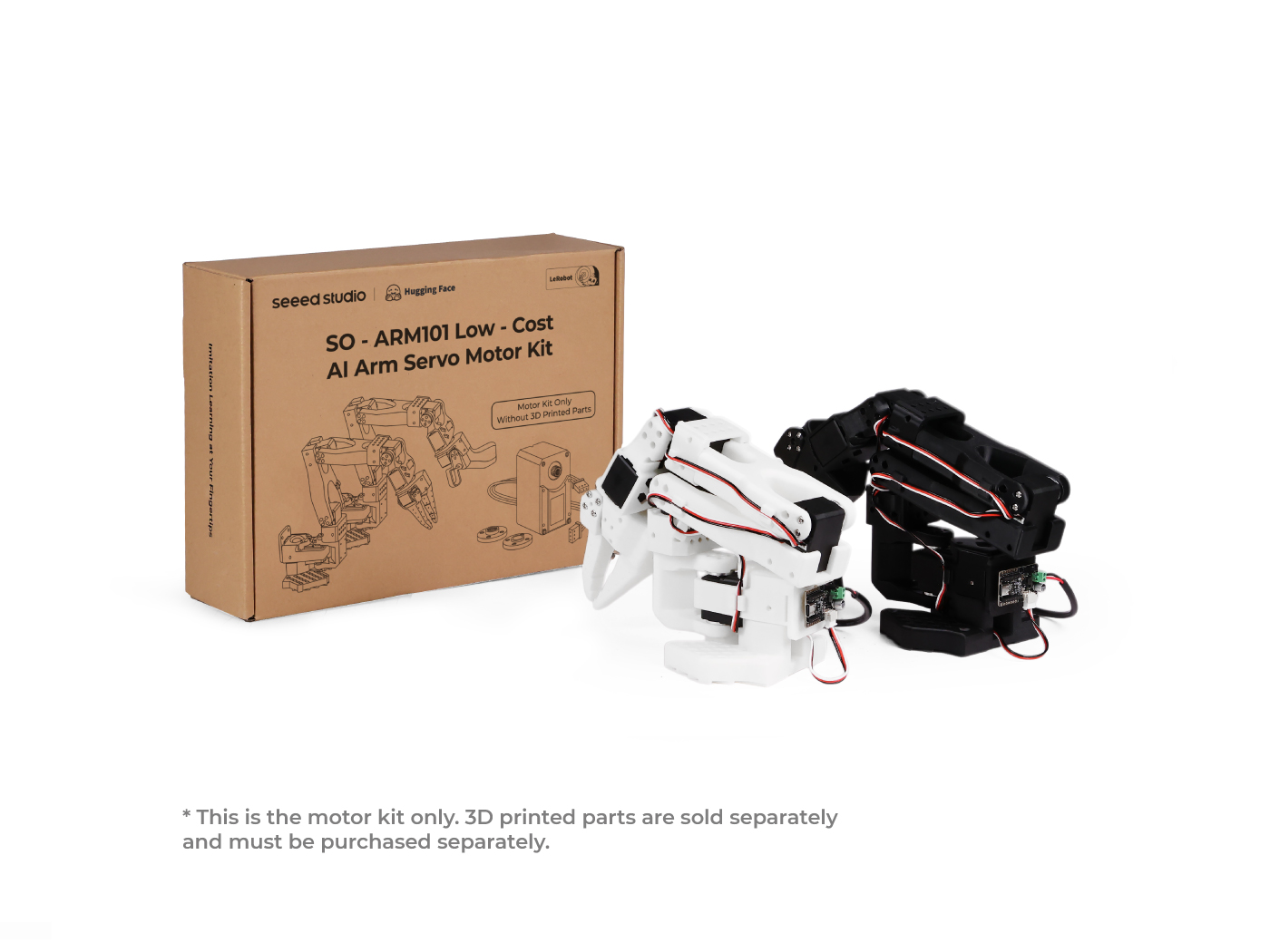 SO-ARM101 Kit Pro Low-Cost AI  - đánh giá và giá 3D Printing Robot Arm
